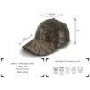 Autumn Camouflaged Baseball Cap