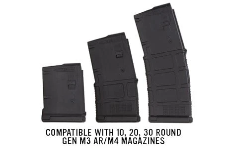 Magpul Minus 5 Round Limiter – PMAG AR/M4 GEN M3 - 3 Pack MAG285 - Image 2