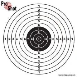 ProShot Pistol Targets (Box Of 800) - 17cm