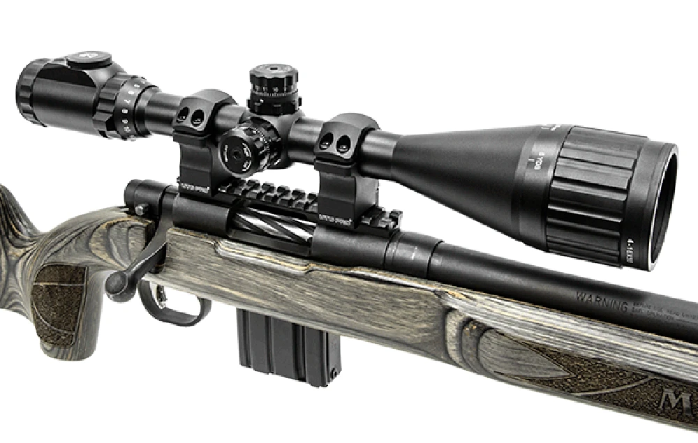 UTG PRO 1inch 2PCs High Profile P.O.I Picatinny Rings - Image 7