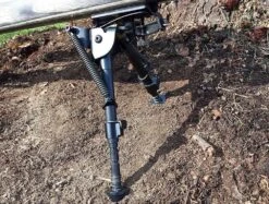 Stainless Steel Bipod Feet Spikes - Black