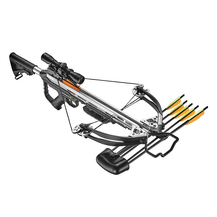 EK Archery Torpedo Compound Crossbow - 185lbs - Original - Black/Grey - Image 2