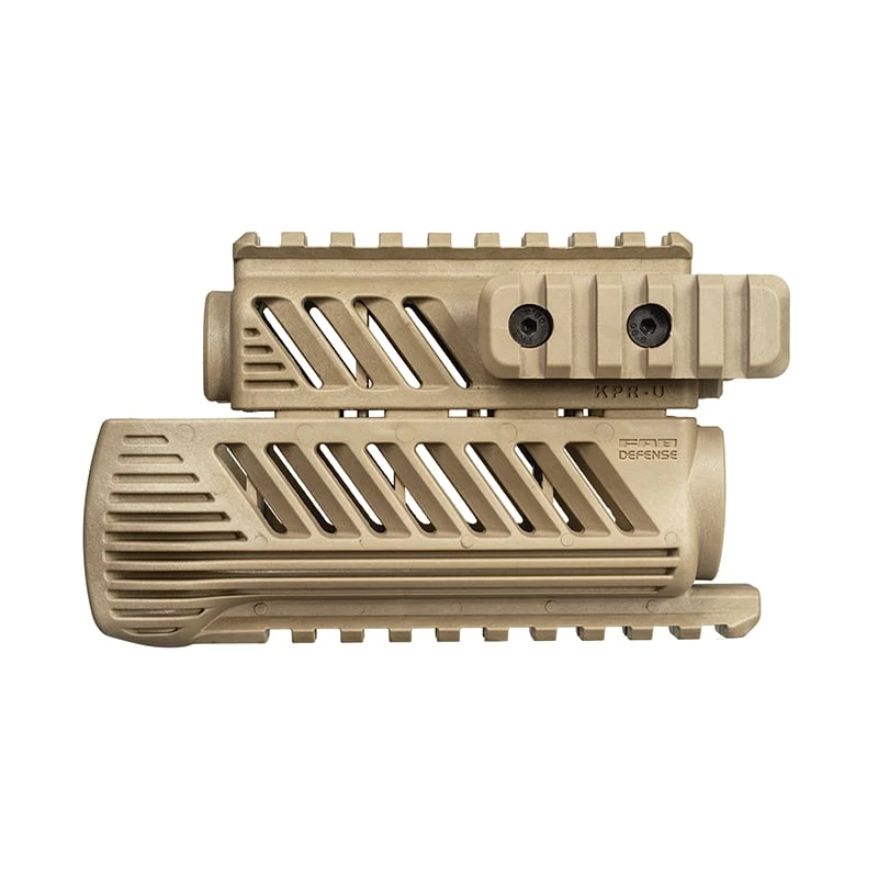 FAB Defense Polymer Quad-Rail System For AKS-74U - Tan - Image 2