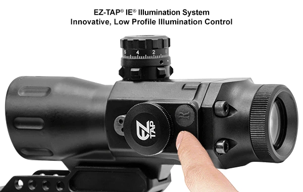 UTG 4X32 T4 Compact Prismatic Scope, 36-Color, Circle Dot - Image 3