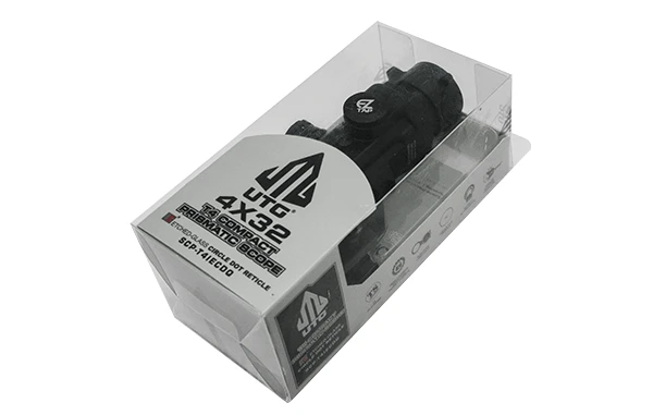 UTG 4X32 T4 Compact Prismatic Scope, 36-Color, Circle Dot - Image 6