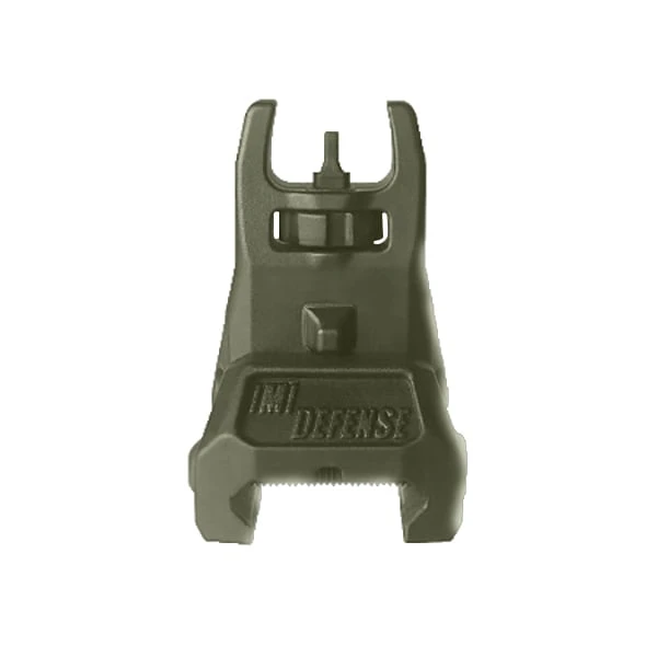 IMI Defense TFS Front Polymer Flip Up Sight - Olive Drab Green